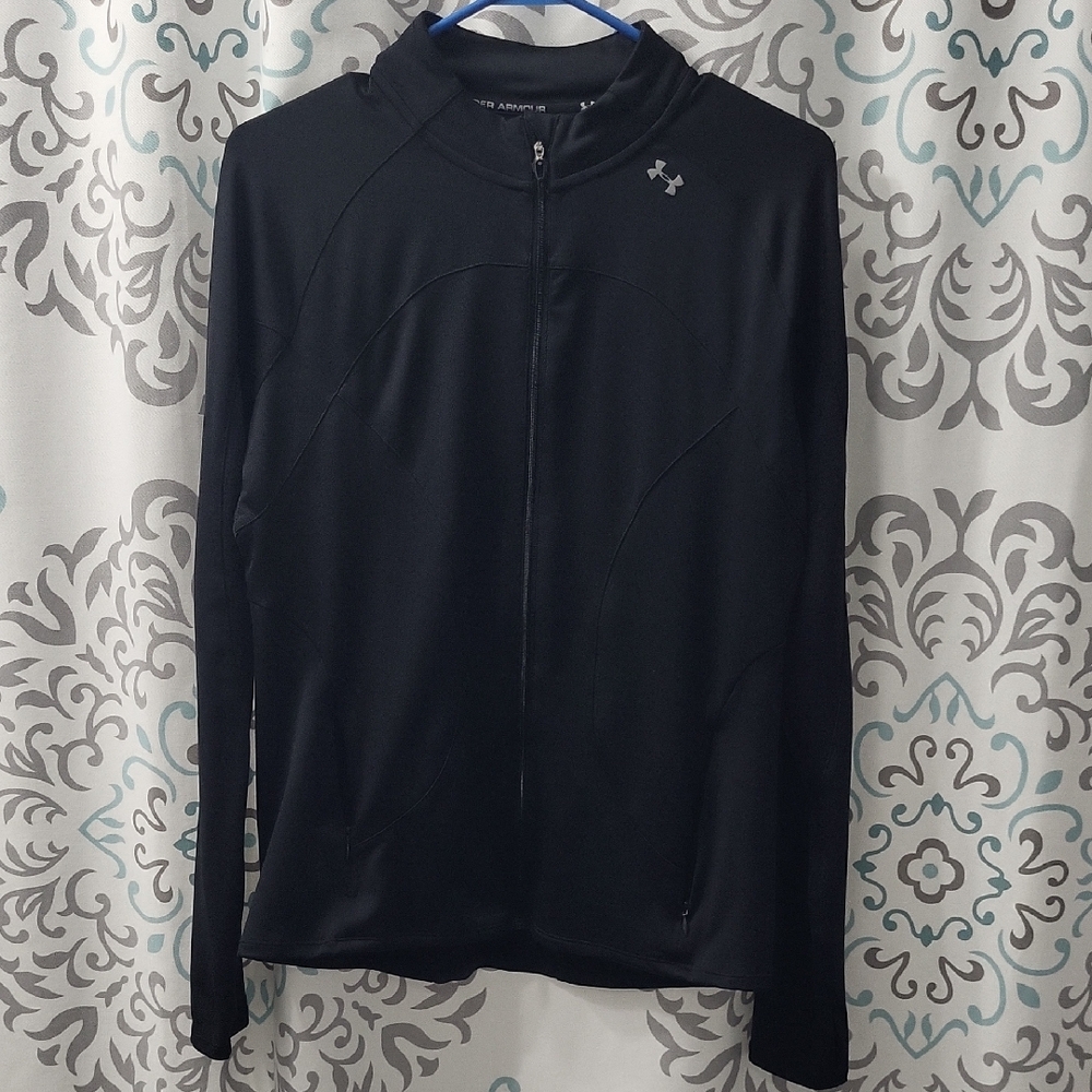 Under Armour Black Zip-Up